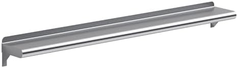 AmGood 6 X 48 Stainless Steel Wall Shelf