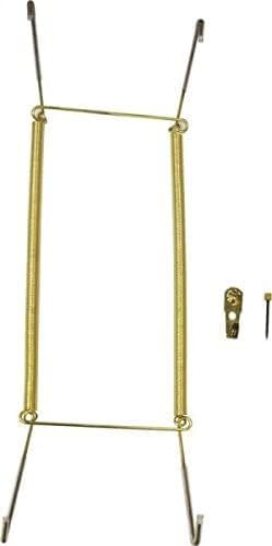 Rocky Mountain Goods Wall Plate Hanger - Heavy Duty Polished Brass