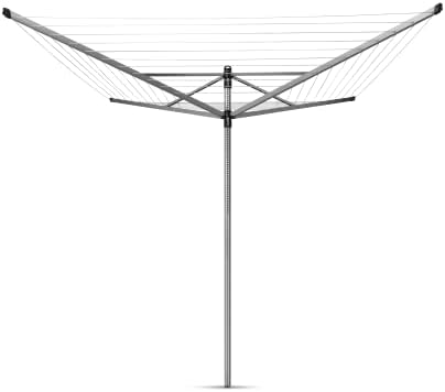 Brabantia Lift-O-Matic 4 Arm Clothesline Gray