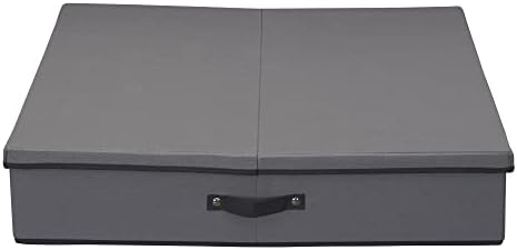 Household Essentials Gray Wreath Storage Container 30 Inch