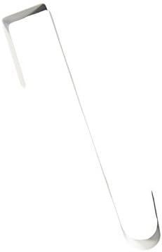 AnapoliZ 2 Piece White Metal Door Hanger