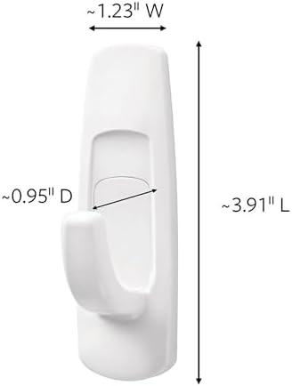 Command Large Utility Hook Mega Pack White 14-Pack