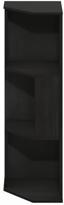 Furinno Econ 3-Tier Corner Bookcase with Modern Design