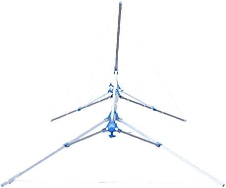 Oiveinya Adjustable Folding Clothesline Rack for Indoor and Outdoor Use