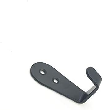 Flyisland Heavy Duty L Shape Wall Hooks 8 Pack Black