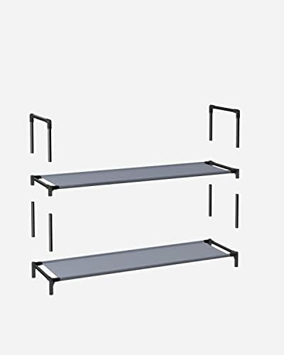 SONGMICS 10 Tier Free Standing Shoe Rack Organizer