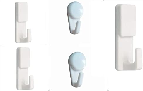 Concrete Wall Hanging Hooks Kit - 36 Pack Multi-Function Utility Hooks for Home Office and Decor