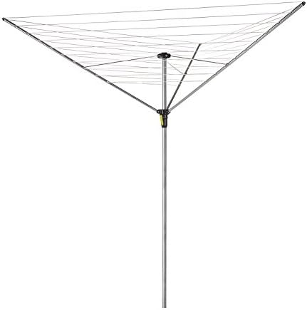 Minky Easy Breeze 115 Ft 3 Arm Rotary Clothesline Silver
