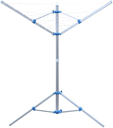 Oiveinya Adjustable Folding Clothesline Rack for Indoor and Outdoor Use
