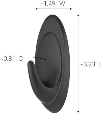 Command Outdoor Terrace Hooks 2 Hooks 4 Strips 3 lb Weight Capacity