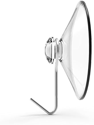 Suction Cup Hooks Set of 6 2 Inch Clear Heavy Duty
