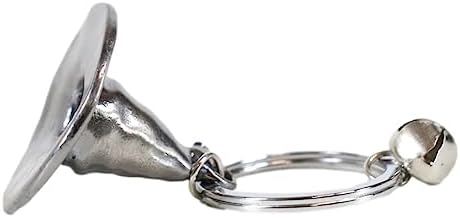 Ebros Gift Set Of 2 Witch Hat Keychains With Bells