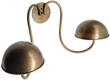 Owlgift Modern Metal Entryway Hat Rack with 2 Hooks