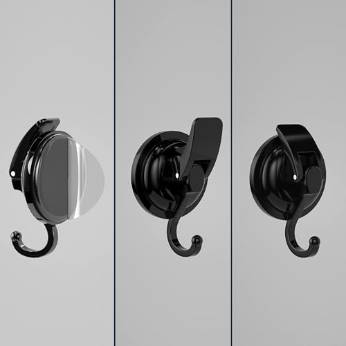 Heavy Duty Vacuum Suction Cup Hooks 2 Pack