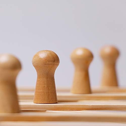 Prairie Star Expandable Coat Rack with 13 Peg Hooks for Storage of Hats Scarves Purses and More