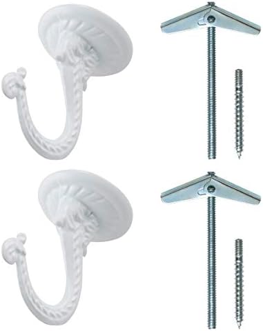 Rocky Mountain Goods Heavy Duty Ceiling Swag Hook 2 Pack