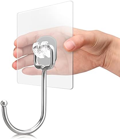 Antimbee All-Purpose Heavy Duty Adhesive Hooks 20-Pack
