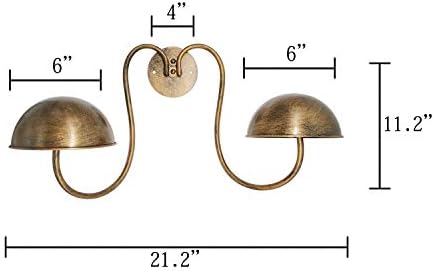 Owlgift Modern Metal Entryway Hat Rack with 2 Hooks