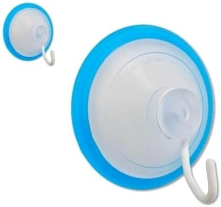 FROGSFEET Suction Cup Hooks for Wreaths Hanger Glass Door Window Shower Wall Textured Tile