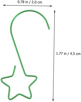 2 Packs Christmas Wreath Hooks Metal Decorations for Festive Decorations