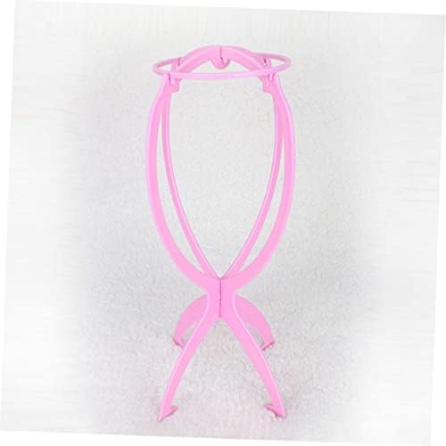 6pcs Durable Wig Stand Holder for Wigs and Hats Collapsible Hair Display Support