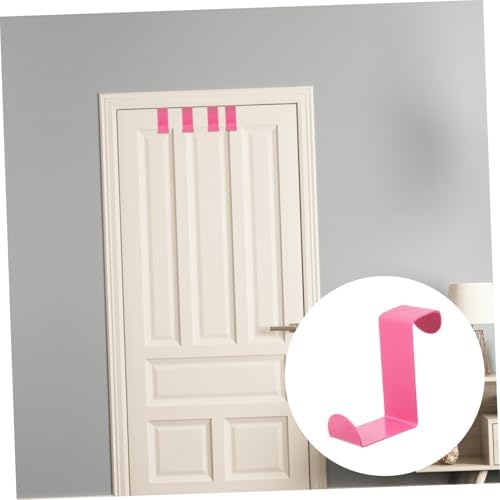 Cabilock 4 Pcs Door Hooks Towel Hangers Keychain Holder