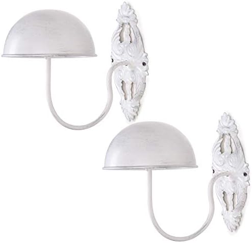 MyGift Wall Mounted Hat Wig Display Racks Set of 2