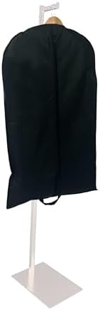 SSWBasics Adjustable White Customer Stand Single Arm Clothes Rack