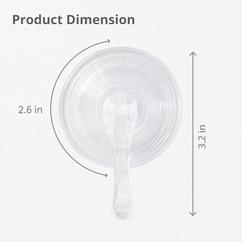 Wildlife Friend Suction Cup Hooks Set of 6 Transparent