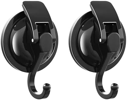 Heavy Duty Vacuum Suction Cup Hooks 2 Pack