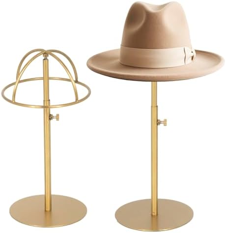 Mckechson 2PCS Adjustable Hat Display Stand