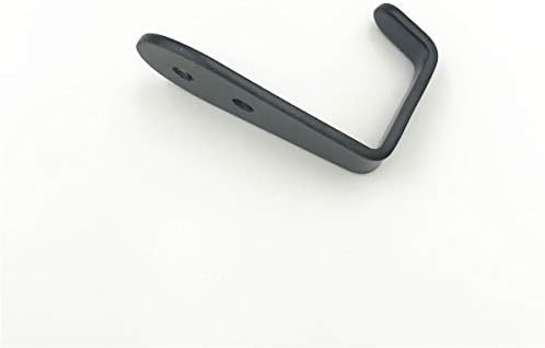 Flyisland Heavy Duty L Shape Wall Hooks 8 Pack Black