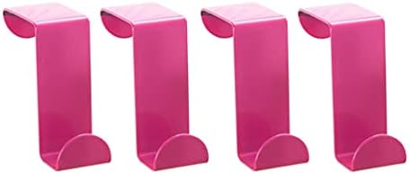 Cabilock 4 Pcs Door Hooks Towel Hangers Keychain Holder
