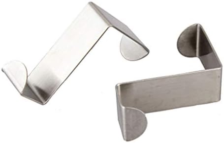 NUOBESTY 10 Pcs Door Hooks for Towels Keys and More