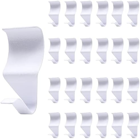 Biaungdo 24 Pcs Vinyl Hooks Heavy Duty Siding Clips