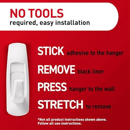 Command 5 lb Large Utility Hooks with 12 Strips