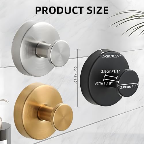 Suction Cup Hooks for Wreaths on Glass 2 Black
