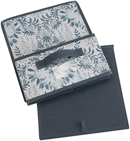 Laura Ashley Medium Storage Box 11x12x6 Foldable Closet Organizer