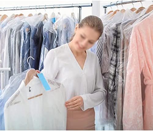 BEISHIDA 20PCS 47 Inch Clear Plastic Garment Bags