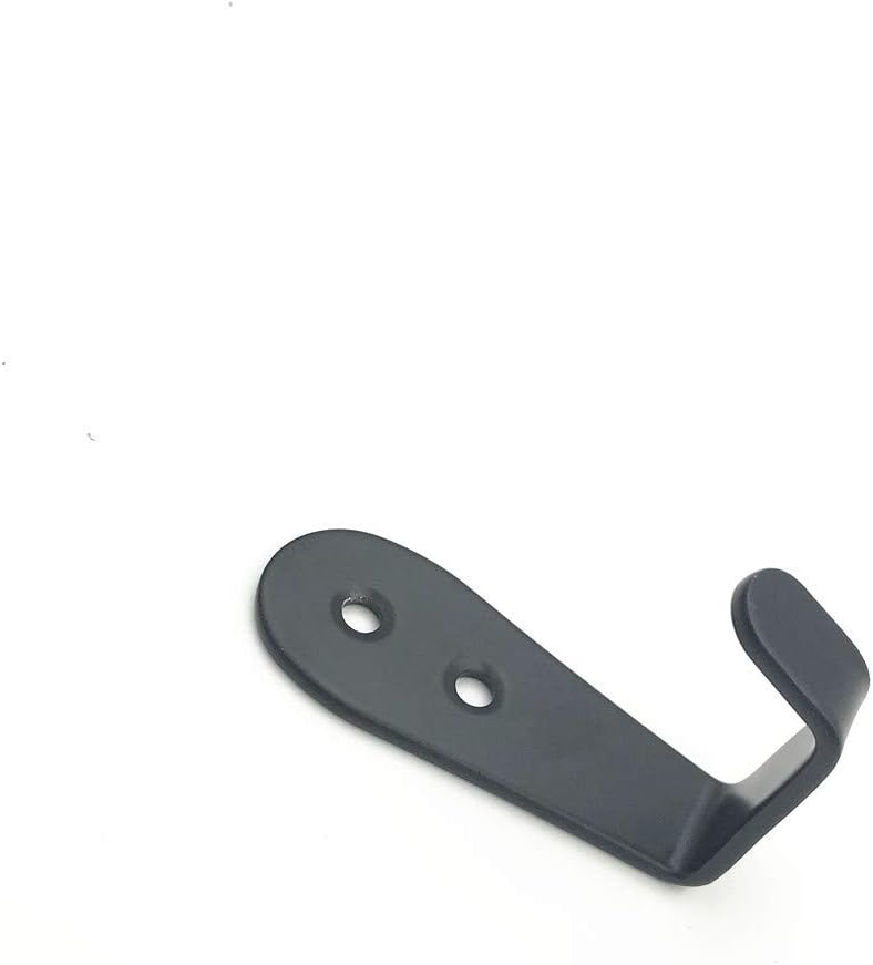 Flyisland Heavy Duty L Shape Wall Hooks 8 Pack Black