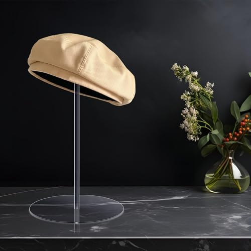 4 Pcs Clear Acrylic Hat Stand Display Rack