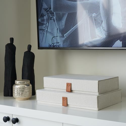 ZICOTO Decorative Storage Box Set of 2