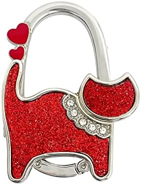 Wrapables Red Cat Purse Hook Hanger