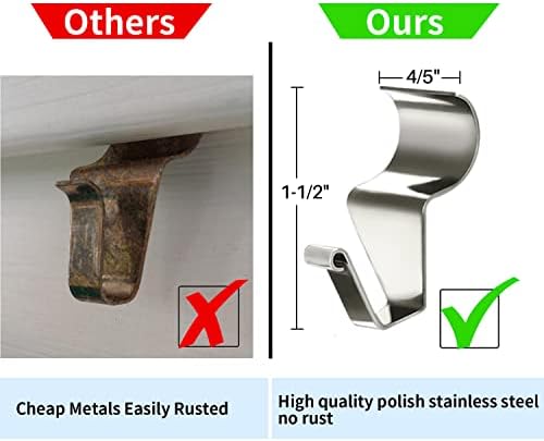 24-Pack Vinyl Siding Hooks No-Hole Needed Hanger