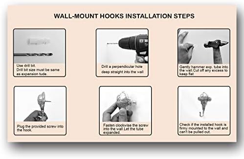 Indian Shelf 2 Pack Red Wall Hooks