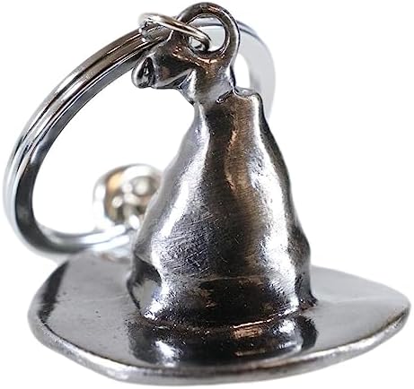 Ebros Gift Set Of 2 Witch Hat Keychains With Bells