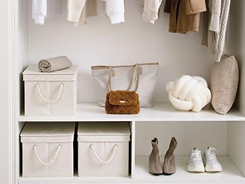 StorageWorks 32L Lidded Storage Bins with Handles 3-Pack