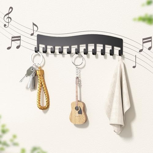 Wall Necklace Organizer Holder Black Jewelry Display Hanger
