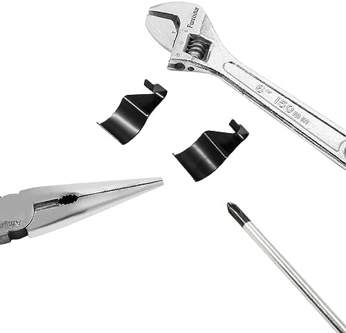 Stainless Steel Vinyl Siding Hooks 24 Pcs Black