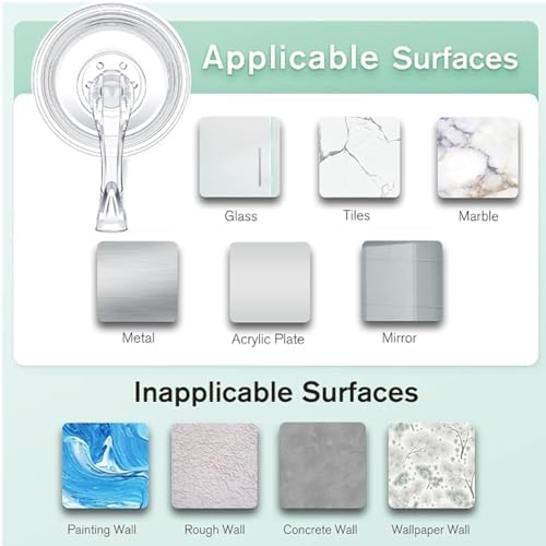 Big Size Suction Cup Hooks for Wreath Hanger